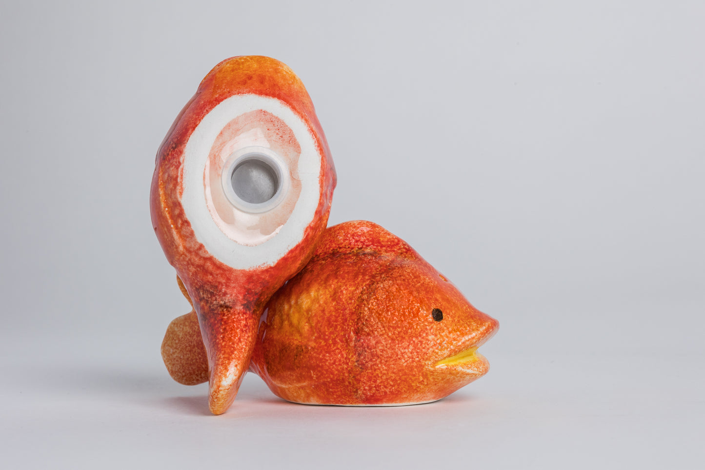 Orangenfisch salieren