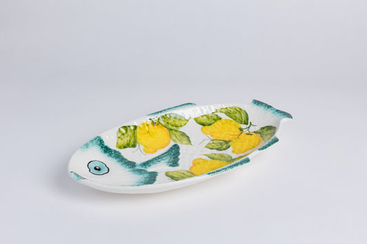 Pesce ovale medio limone