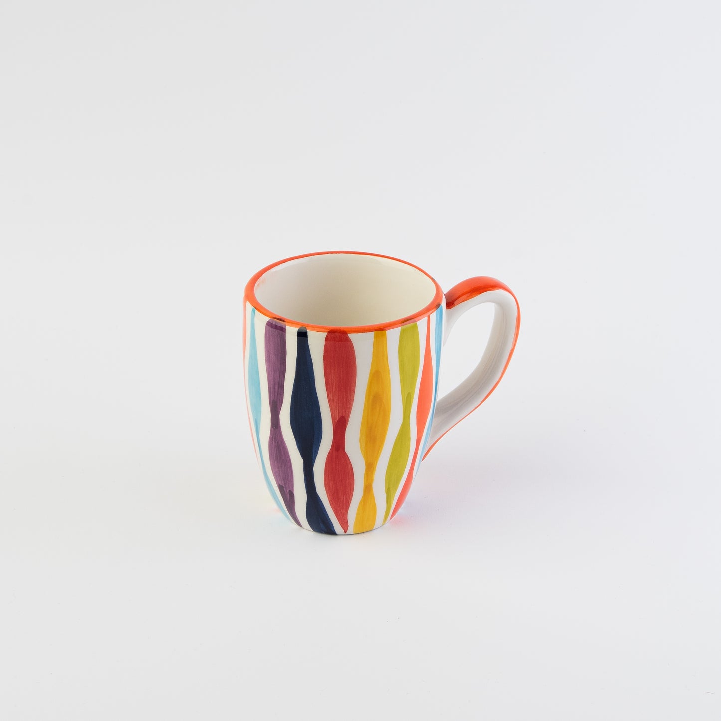 Tazza righe colorate