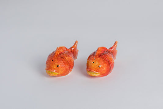 Orangenfisch salieren