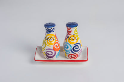 Saliere spirale colorate