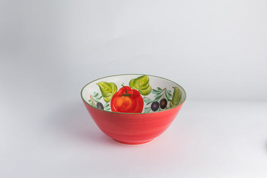 Ciotola pomodoro e oliva rossa